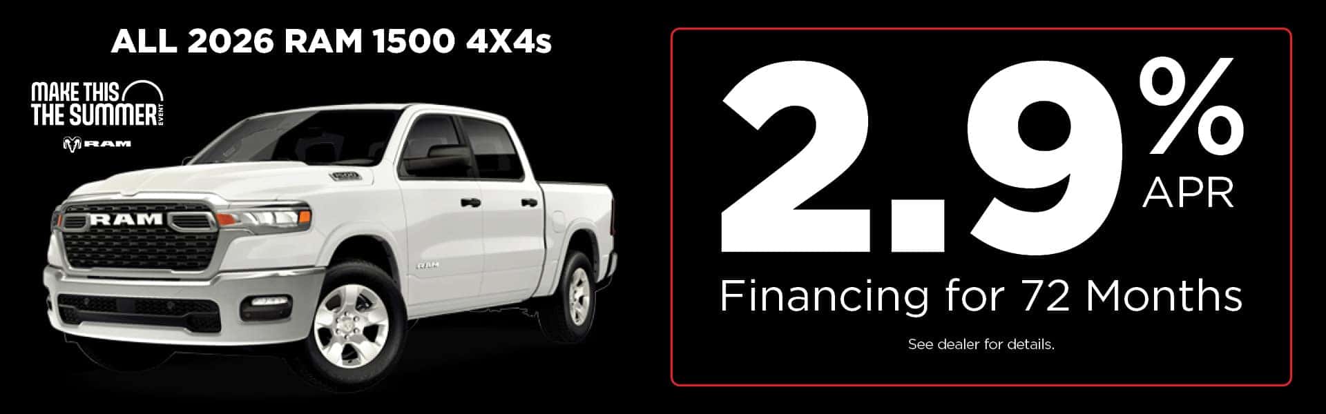 June 2026 RAM Special