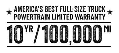 RAM 10 Year / 10,000 Mile Warranty