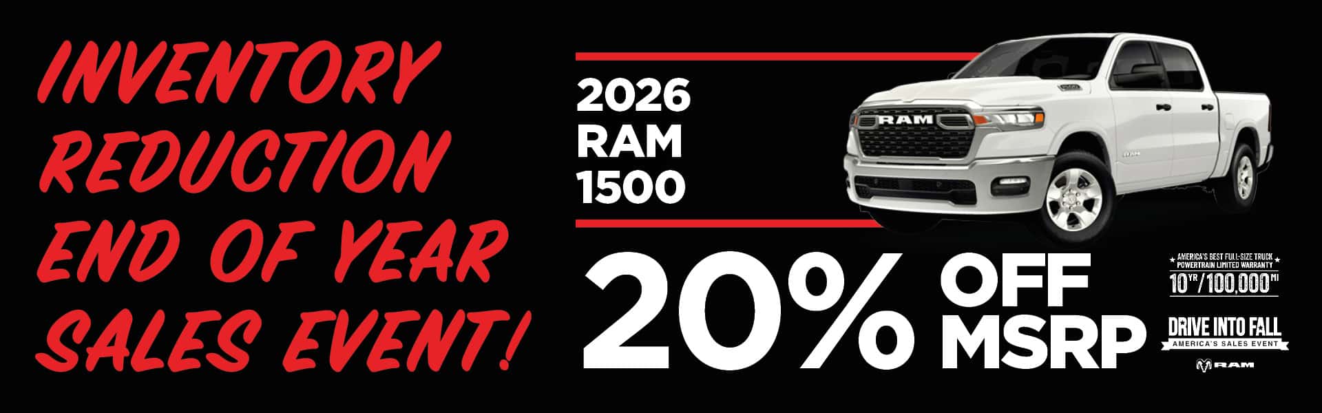 October 2026 Specials