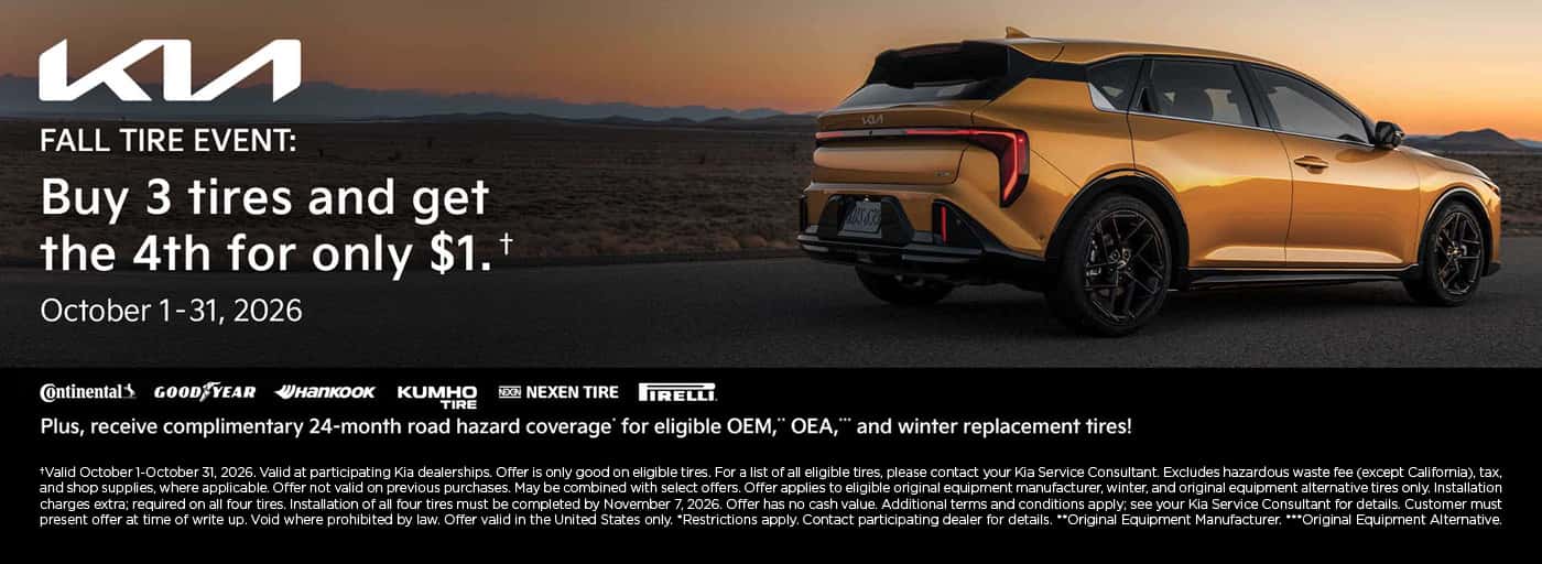 Kia Tire Month