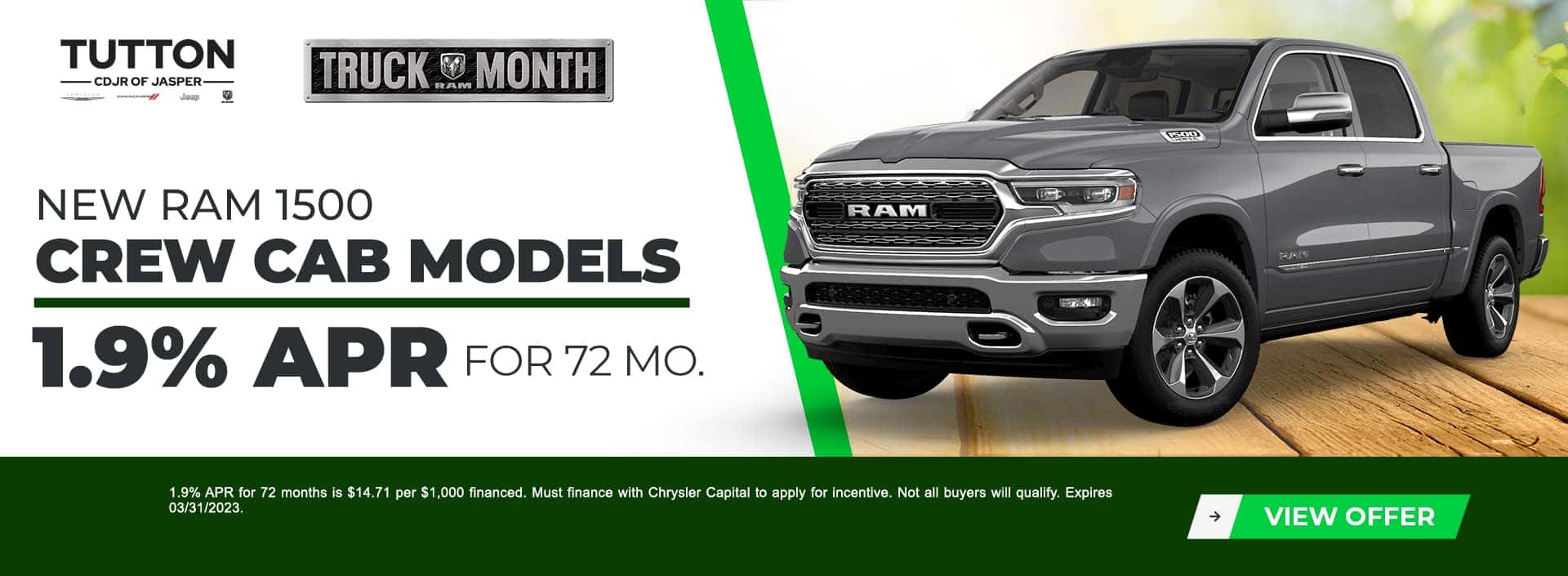 2022 RAM 1500 Big Horn Crew Cab