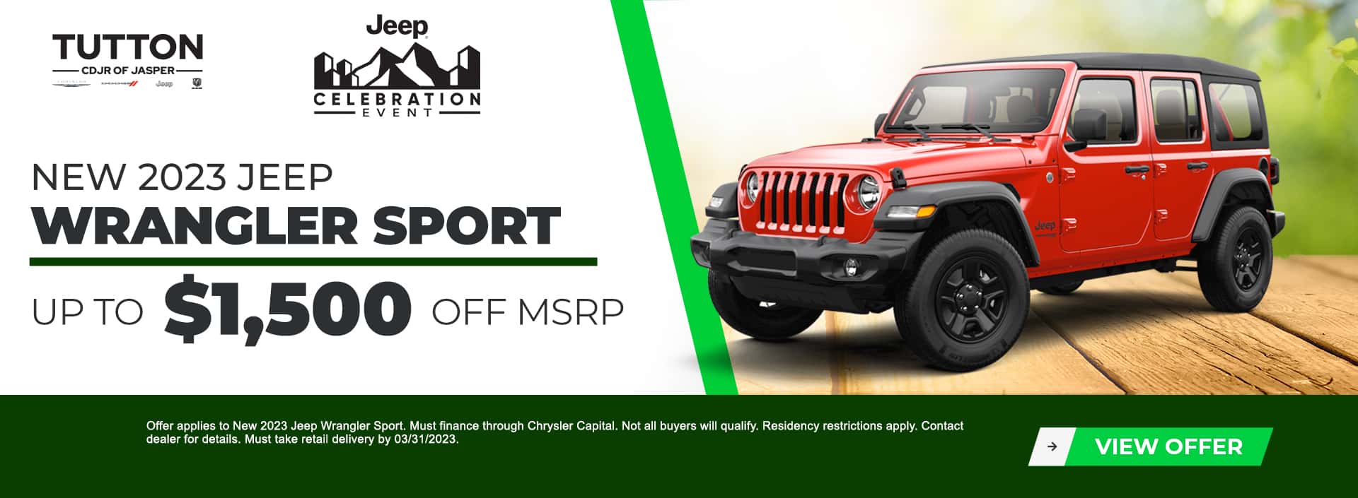 2023 Jeep Wrangler Sport