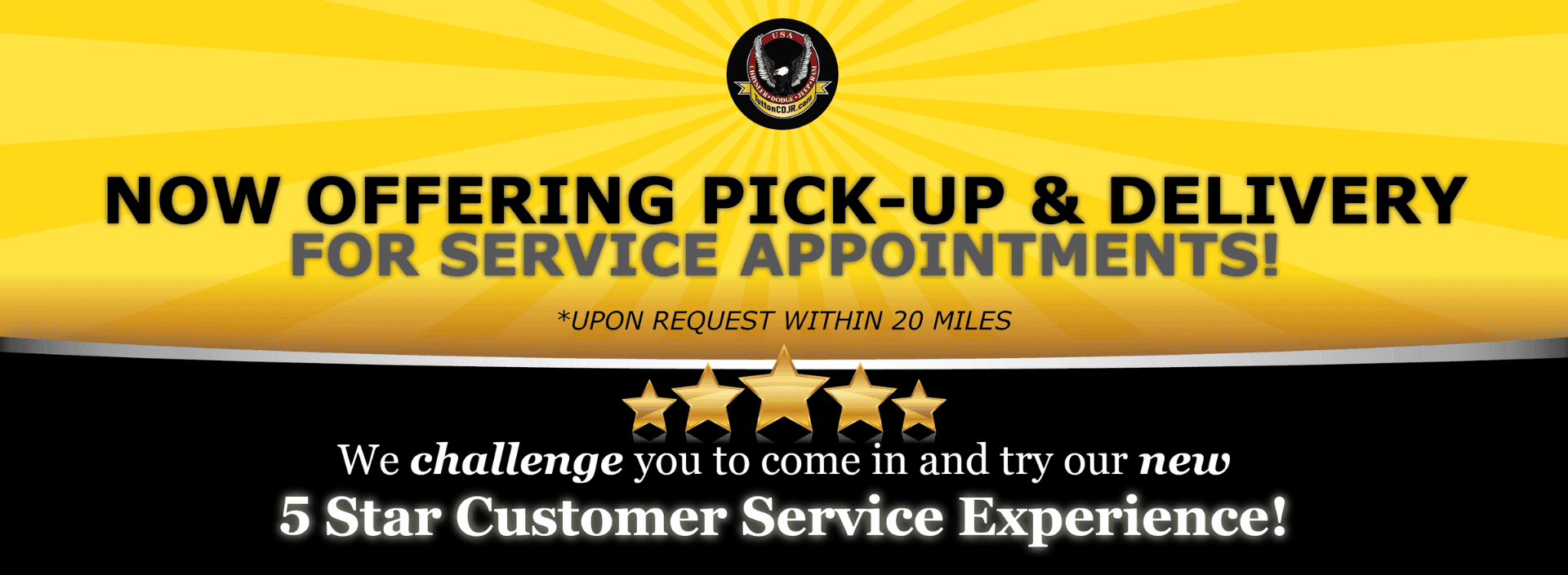 Service Delivery and Pickup