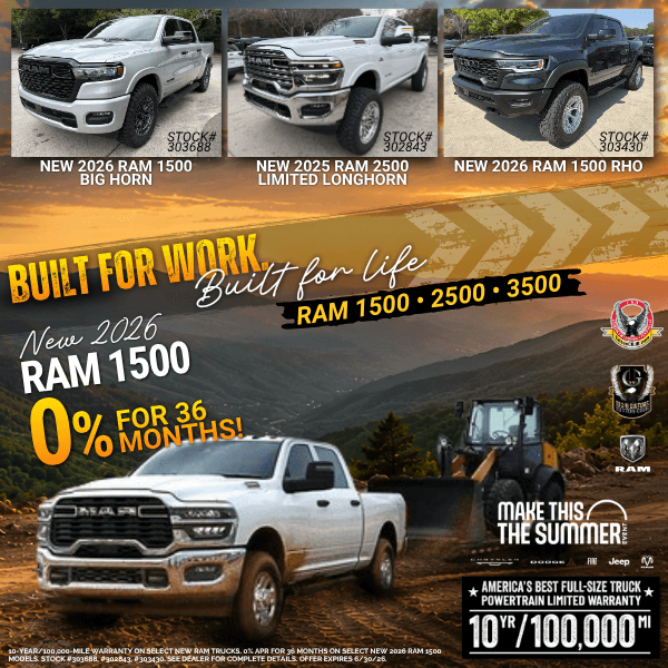 New RAM Trucks