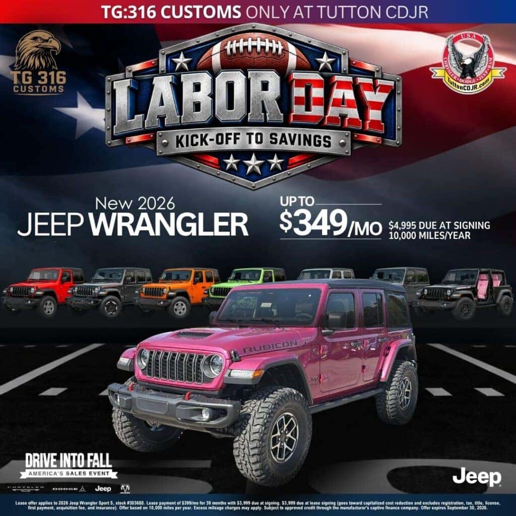 New 2026 Jeep Wranglers
