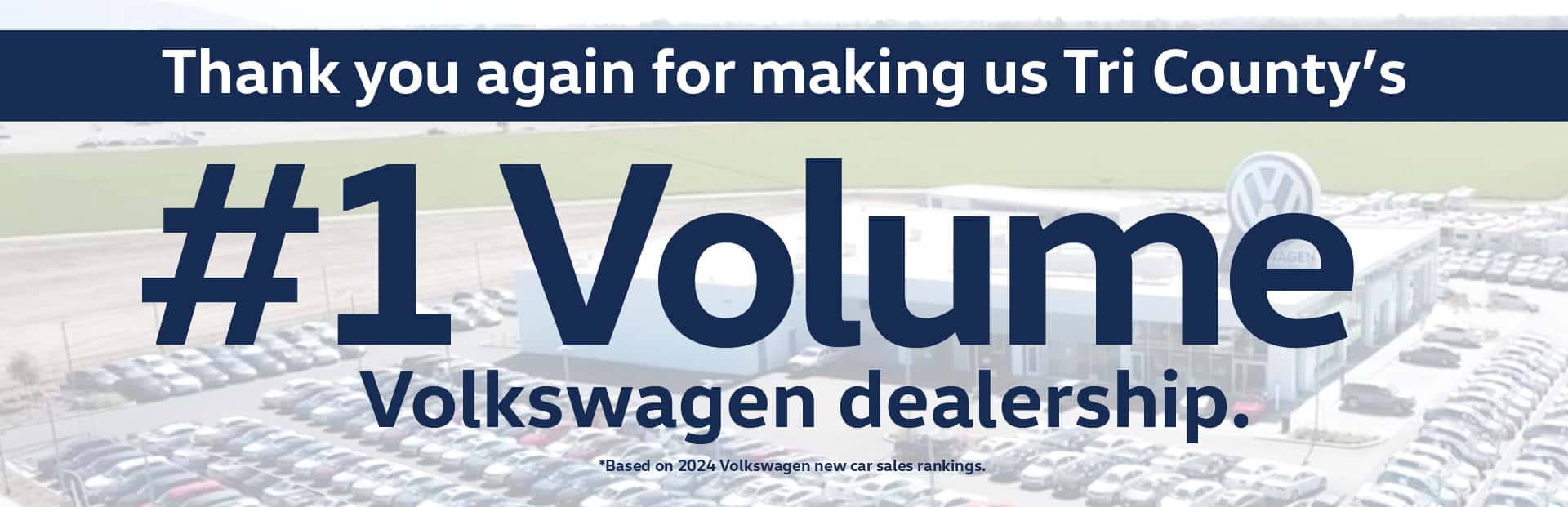 Ventura Volkswagen is the Tri-County's Top Volume Volkswagen Dealership
