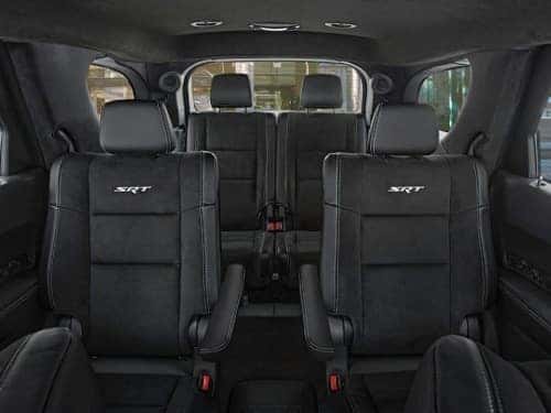 2024 Dodge Durango interior view of back seats