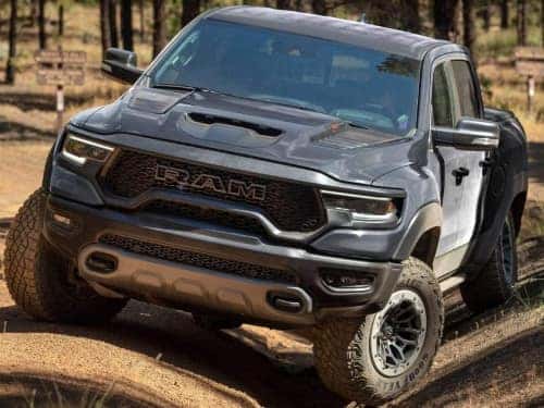 2024 RAM 1500 TRX offroading