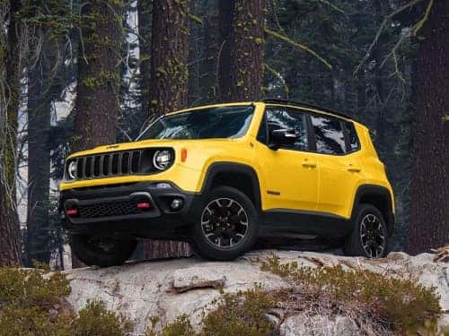 2023 Jeep Renegade off roading