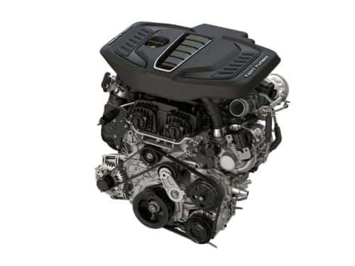 2023 Grand Wagoneer view of engine