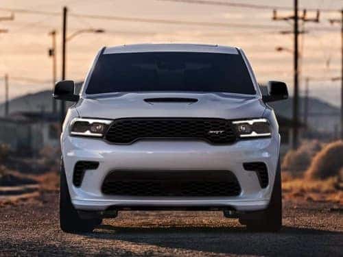 2024 Dodge Durango front exterior view of SRT model