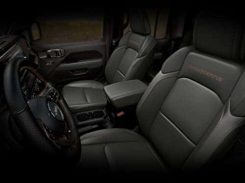 2024 Jeep Gladiator view of front seats