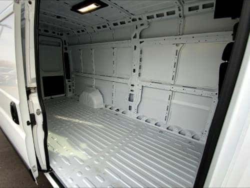 2025 RAM ProMaster view of side sliding door