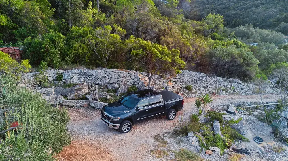 Dodge Ram Limited in Croatia, Korcula Island