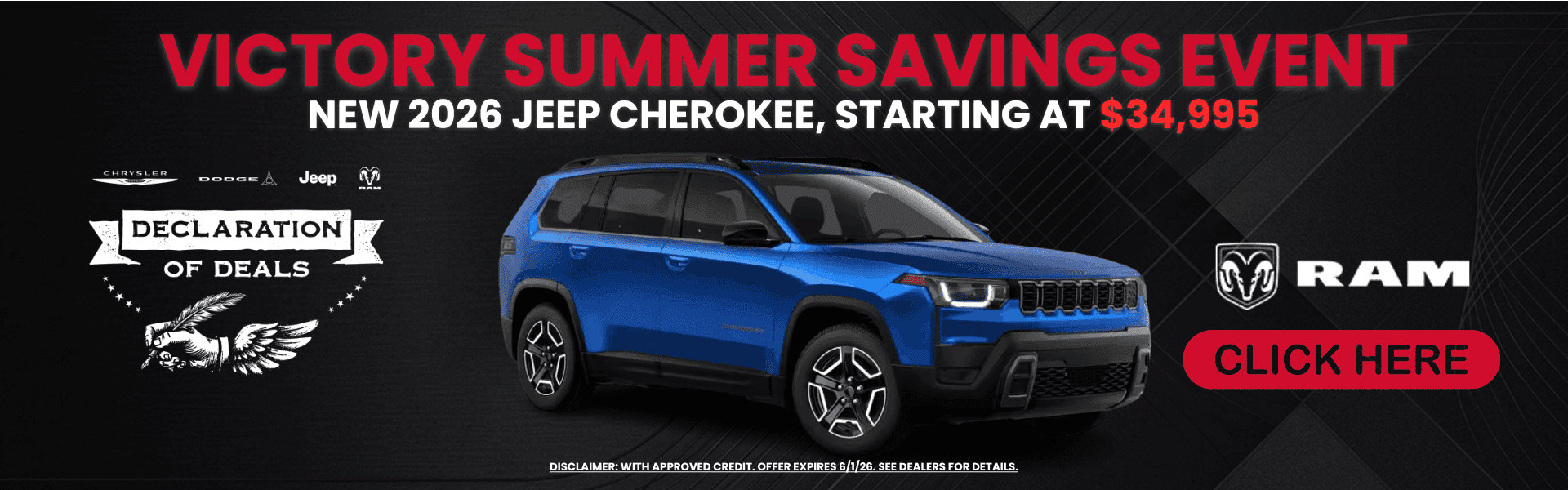 Victory Summer Savings event Jeep Cherokee starting at 34,995.png