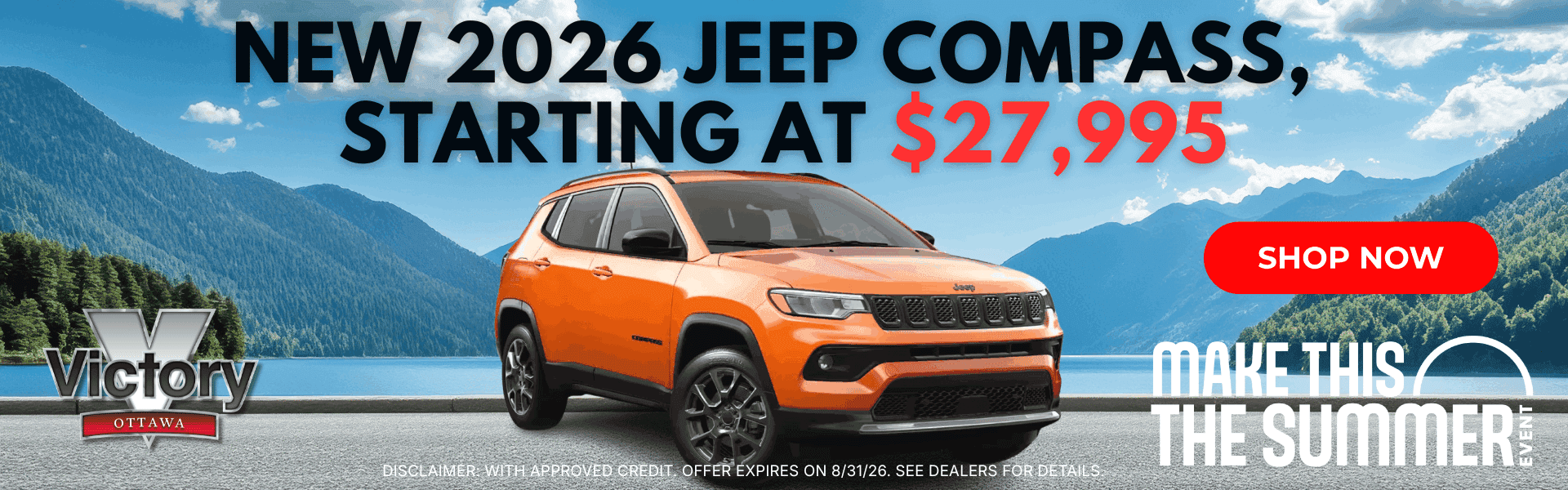Jeep Compass Aug Banner