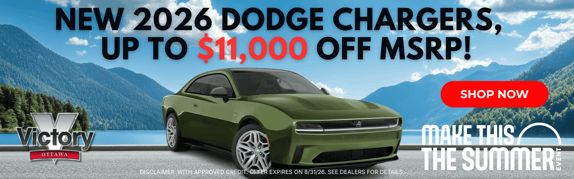 Charger Aug Banner