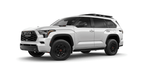 Toyota Sequoia TRD Pro - exterior white