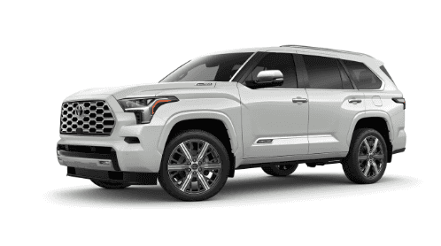 Toyota Sequoia Capstone - exterior silver