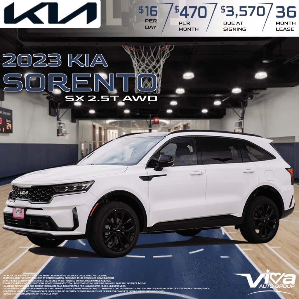 Kia Sorento SX Offer