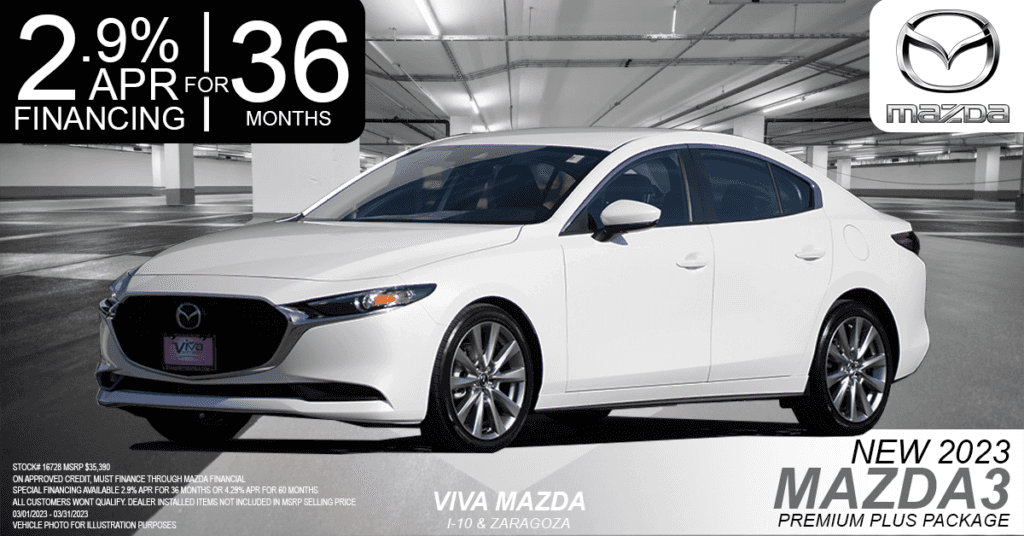 2023 Mazda3 Premium Plus Offer