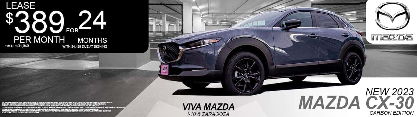 Viva Mazda March CX-30 Lease Special