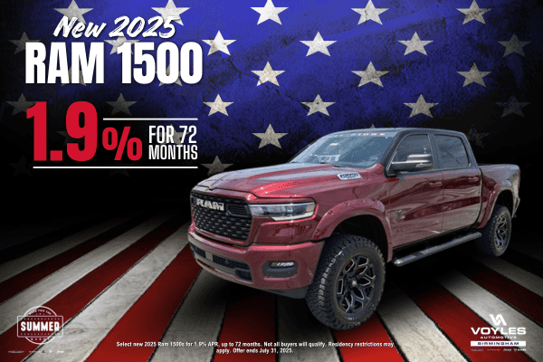 New 2025 RAM 1500