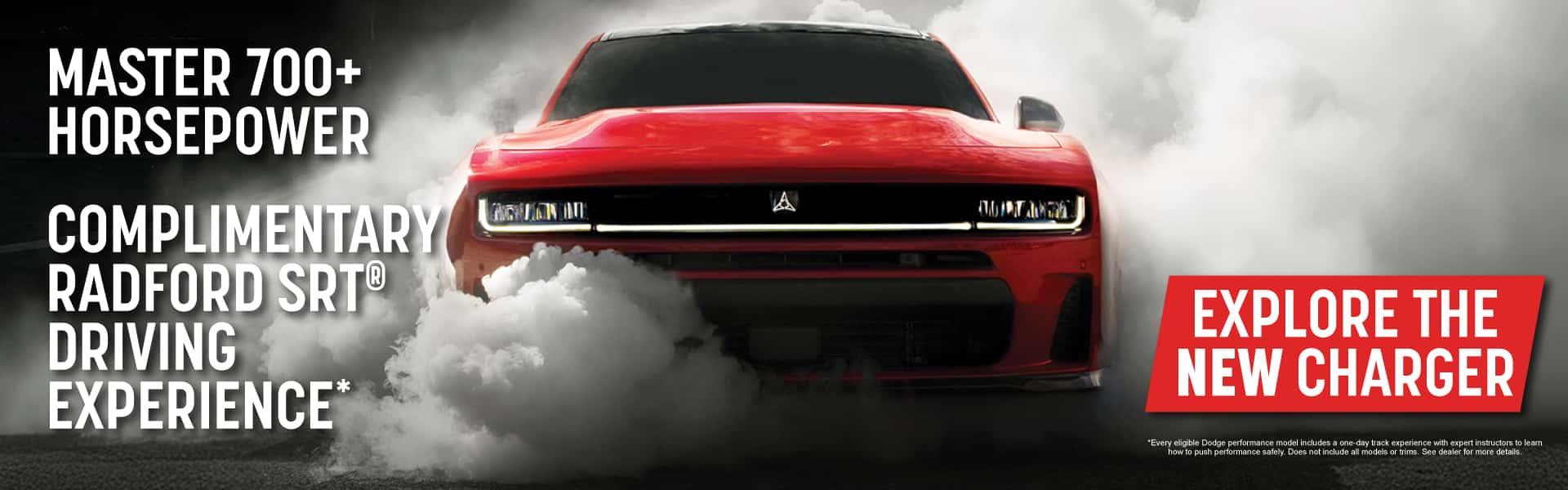 MASTER 700+ HORSEPOWER COMPLIMENTARY RADFORD SRT®️ DRIVING EXPERIENCE*