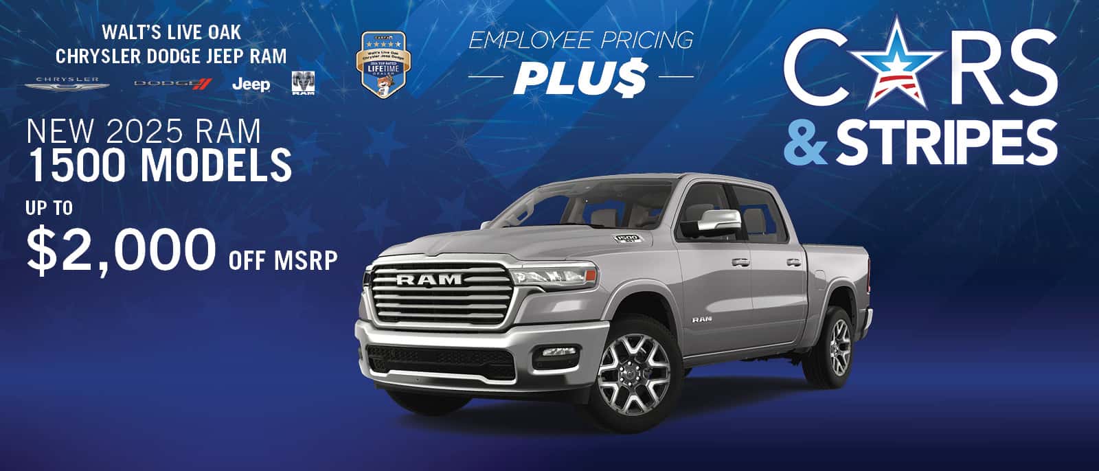 NEW 2025 RAM 1500 MODELS