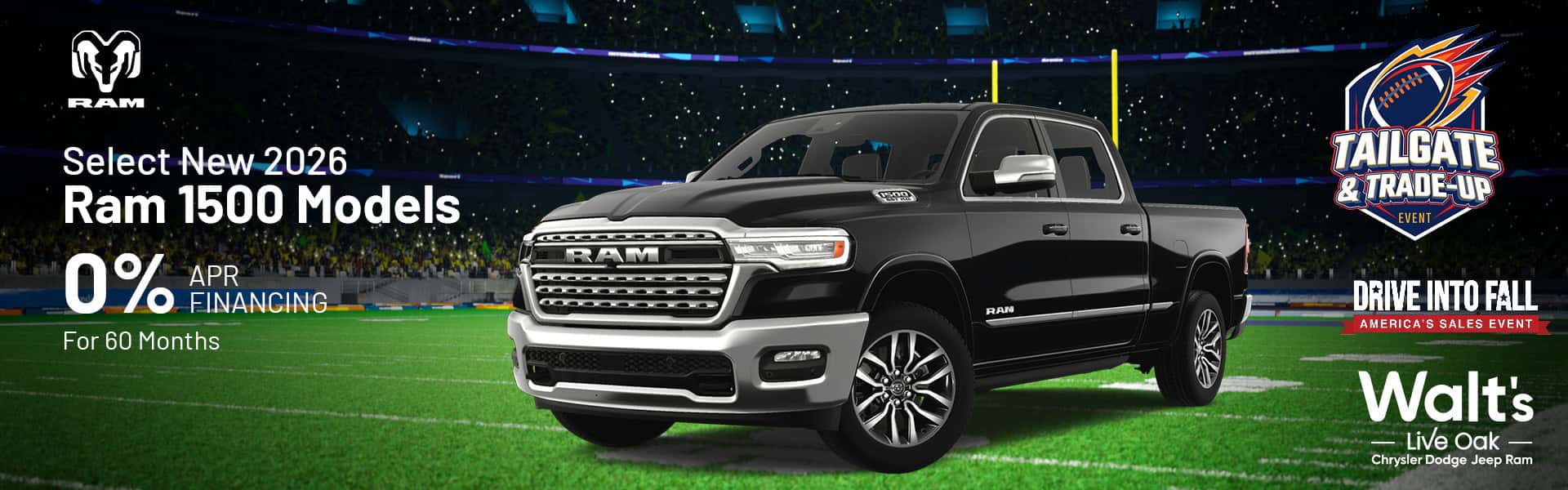 Select New 2026 Ram 1500 Models